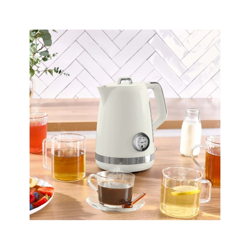 Tefal Soleil KO355AE0 elektriskais tējkanna 1,7 l 2400 W balts – 5