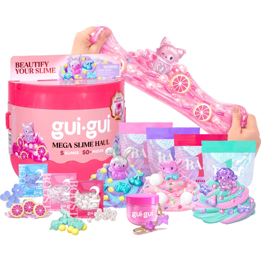 GUI GUI Fruity Mega Slime Haul лимонный набор – 2