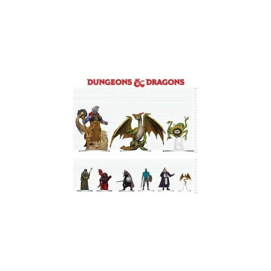Wizkids D&D Icons of the Realms: Seiklused Faerunis Värvimata Müsteeriumifiguurid (1 tk)