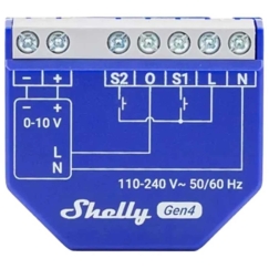 Shelly 0/1-10V PM Gen4 Blue