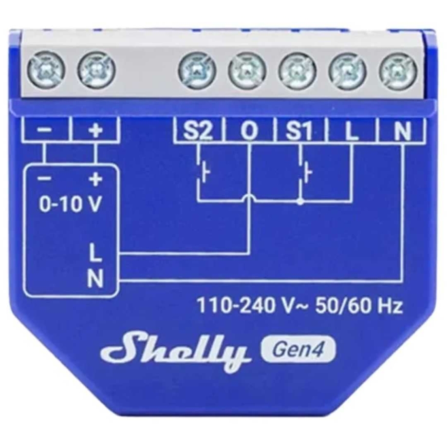 Shelly 0/1-10V PM Gen4 Blue