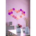 Nanoleaf Shapes sešu stūru sākuma komplekts 15 paneļi + 1 kontrolieris