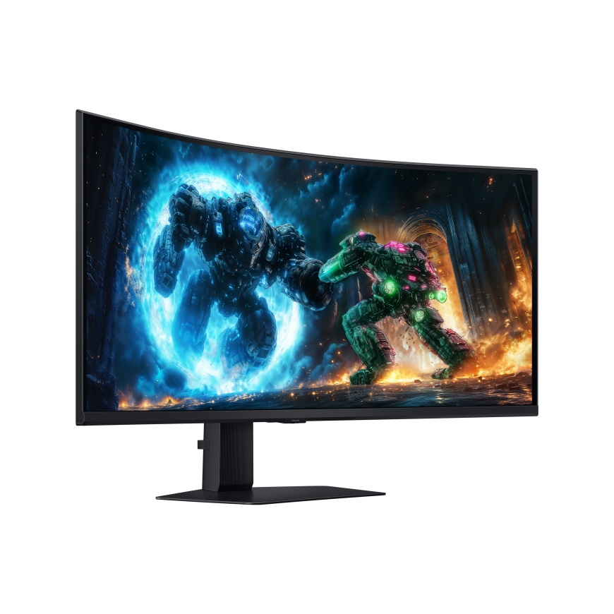 Samsung G75F PC lamekuvar 101,6 cm (40") 5120 x 2160 pikslit WUHD LCD Must – 5