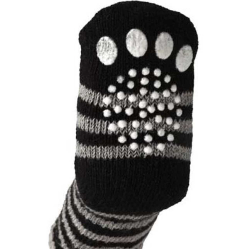FLAMINGO Socks Set S Black/Grey 4pcs – 4