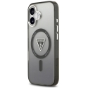 GUESS kaitse IPHONE 17 jaoks, ühilduv MagSafe GUHMP17SHGTMLCGK (IML gradient kolmnurga logoga), must GUESS kaitse IPHONE 17 jaoks, ühilduv MagSafe GUHMP17SHGTMLCGK (IML gradient kolmnurga logoga), must