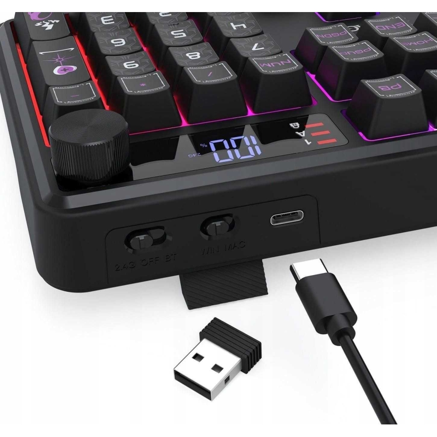 Redragon Volcano K526BP-PRO (EN/US) Musta – 2