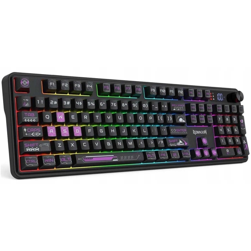 Redragon Volcano K526BP-PRO (EN/US) Juodas – 4