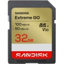 SanDisk 32 Gb Extreme GO UHS-I U3 V30 SD atmiņas karte SanDisk 32 Gb Extreme GO UHS-I U3 V30 SD atmiņas karte
