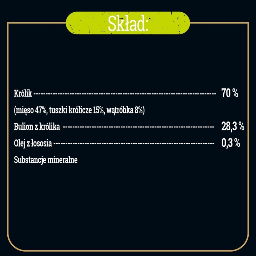 PUPIL Premium Kačiuko triušis mono - šlapias kačių maistas - 85g – 3