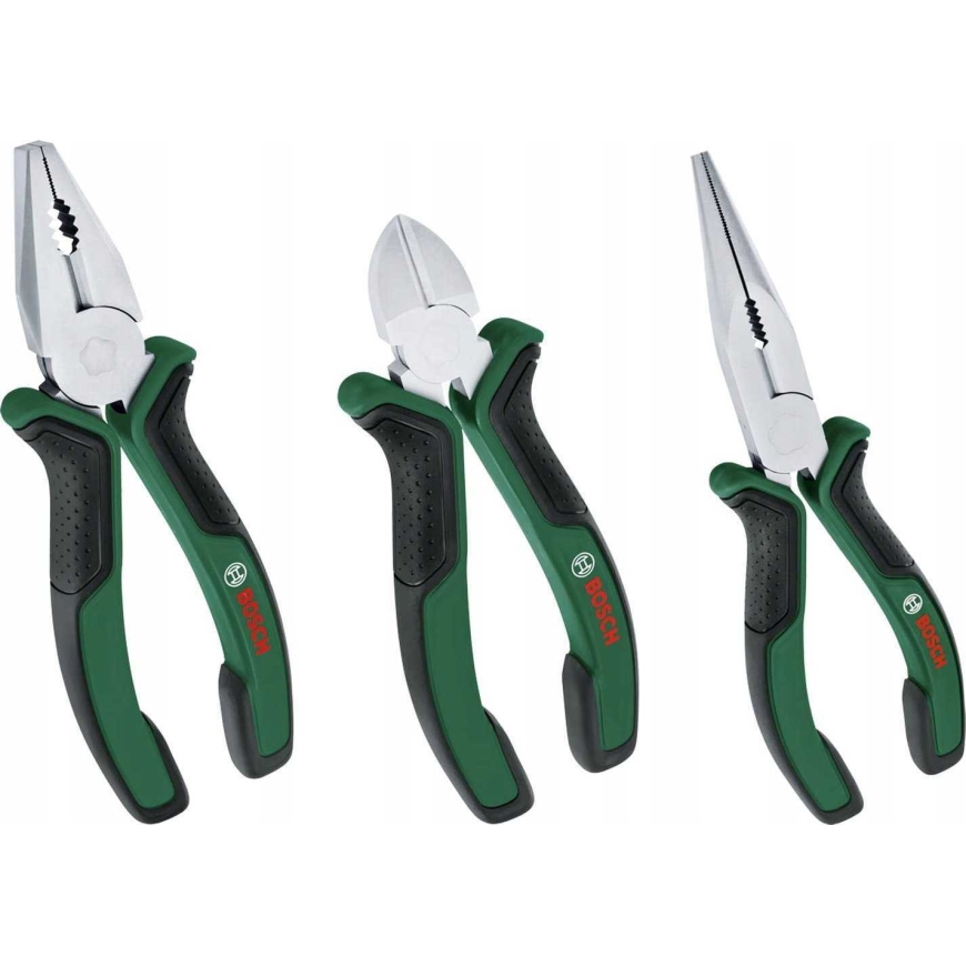 Bosch Bosch Powertools tangide komplekt 1600A02C0S, 3 tükki (roheline/ must)