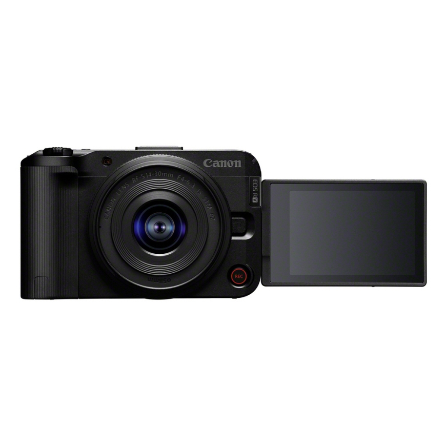 Canon EOS R50V + RF-S 14-30mm f/4-6.3 IS STM PZ Kit MILC 24,2 MP CMOS 6000 x 4000 pikseliä Musta – 3