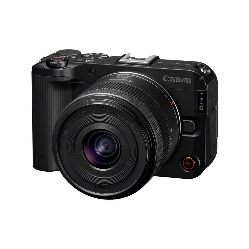 Canon EOS R50V + RF-S 14-30mm f/4-6.3 IS STM PZ Kit MILC 24,2 MP CMOS 6000 x 4000 pikseliä Musta – 4