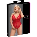 Cottelli Curves Body with straps red 2XL Cottelli Curves Body with straps red 2XL