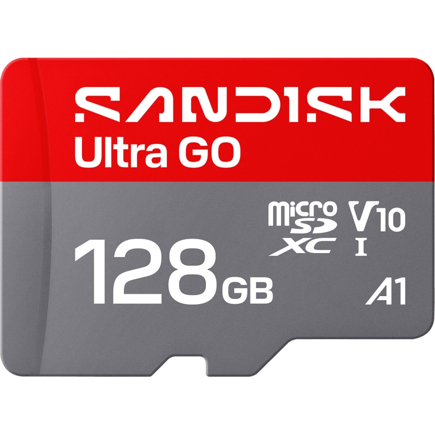 SanDisk 128 Гб Ultra GO UHS-I U1 V10 microSDXC карта памяти