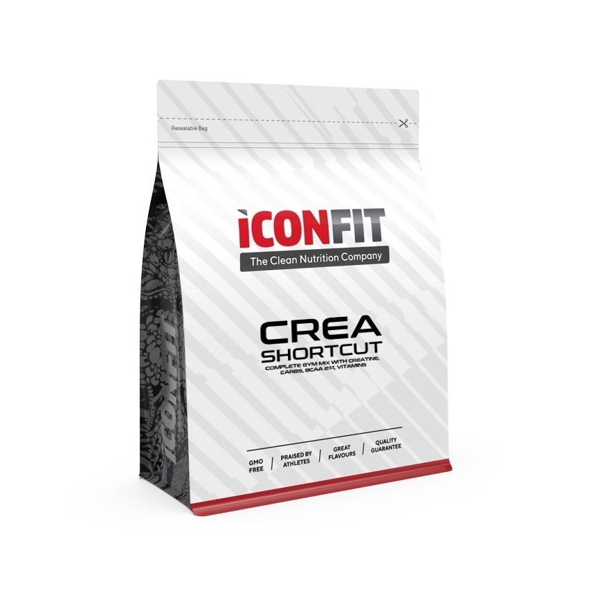 ICONFIT CREA Shortcut milteliai, greipfrutas, 1 kg