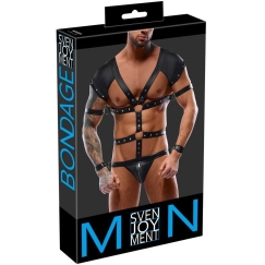 Svenjoyment Bondage Body Vīriešu Ķermeņa Josts M