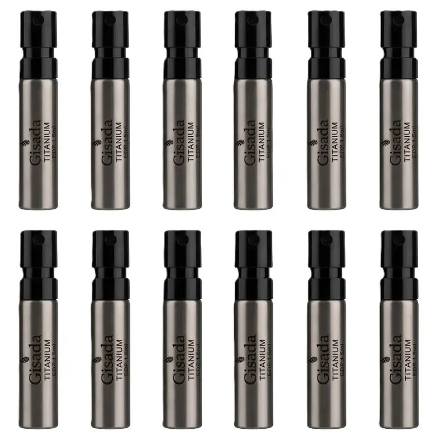 Gisada Titanium Vial EDP Pack 12