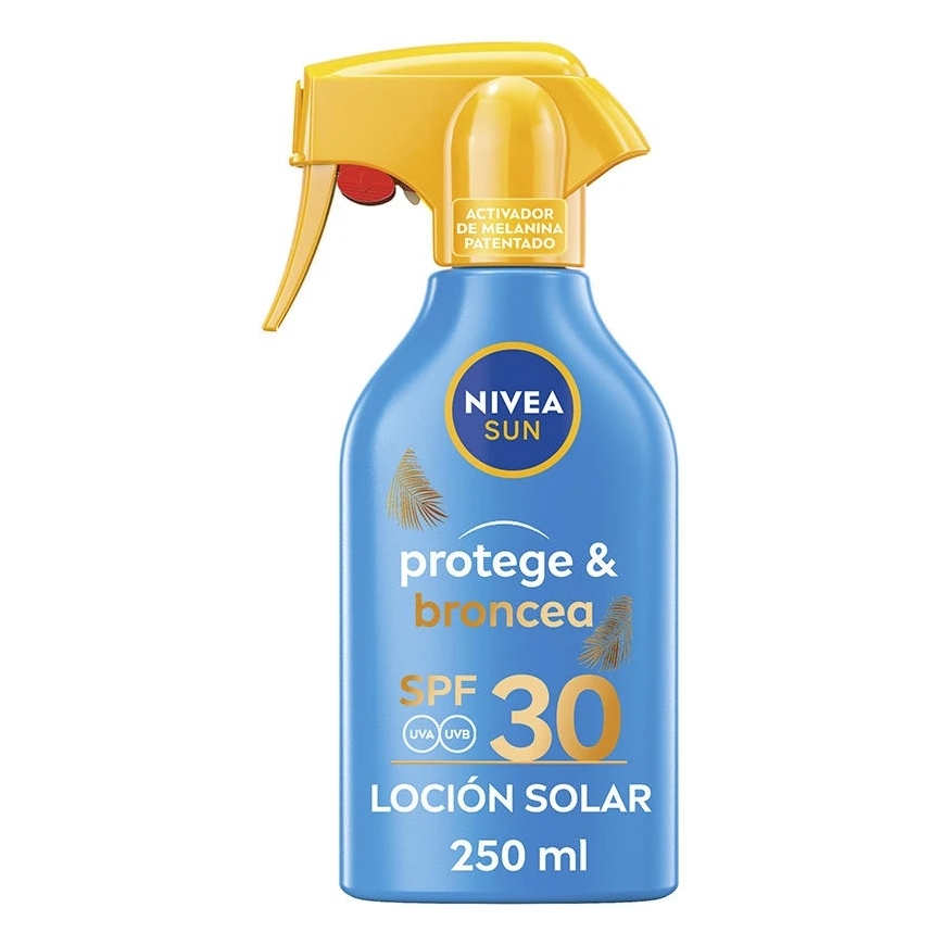 Nivea Sun Protect and Bronze -aurinkosuoja-suihke SPF30, 250 ml