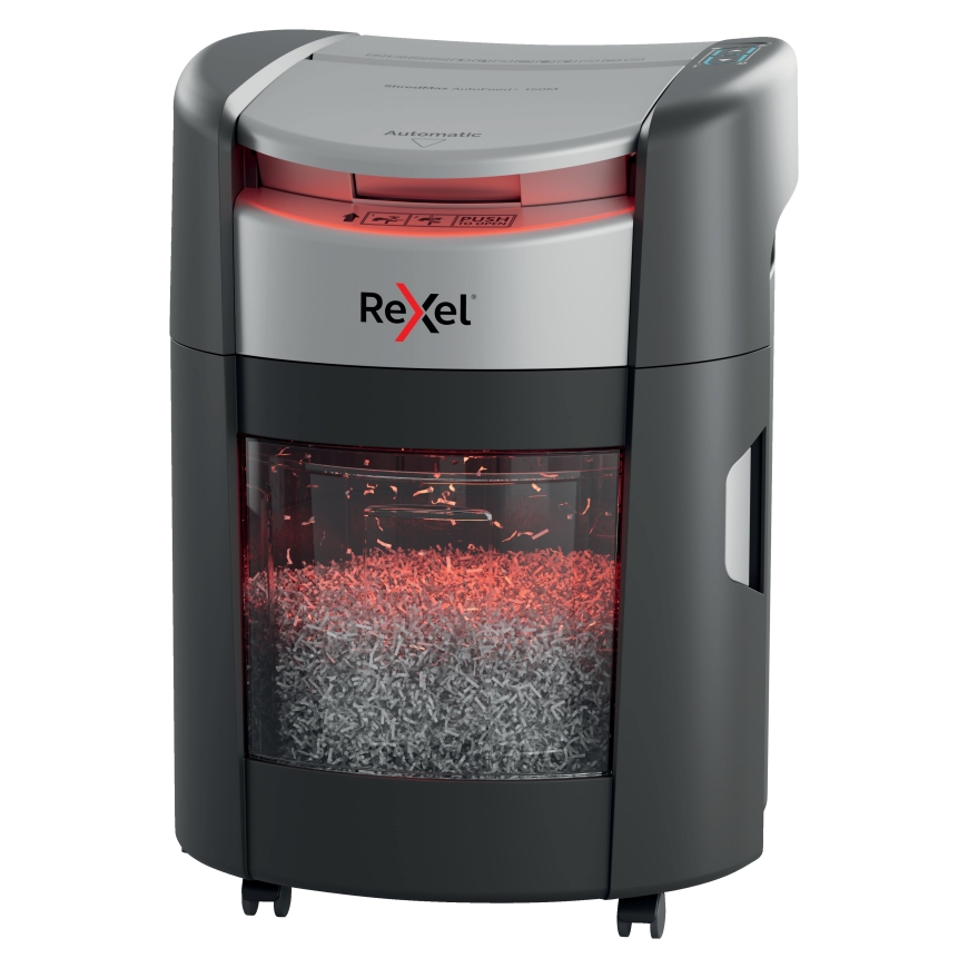 Rexel ShredMax 150M automatinis popieriaus smulkintuvas, P5 – 3