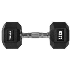 HMS HMS Hex Pro gumijas hanteles 1 x 12 kg.