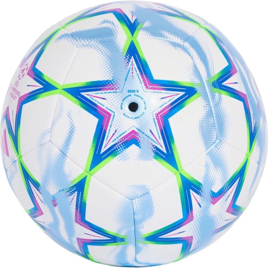 Adidas Futbola bumba UCL Treniņš 26/27 Līgas posms Balta un Zila-Zaļa-Rozā KZ2981 5 – 5