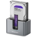 Qoltec 52631 HDD SSD doscking station | SATA | M.2 NVMe | cloning | USB-C | 10Gb/s | 28TB Qoltec 52631 HDD SSD doscking station | SATA | M.2 NVMe | cloning | USB-C | 10Gb/s | 28TB