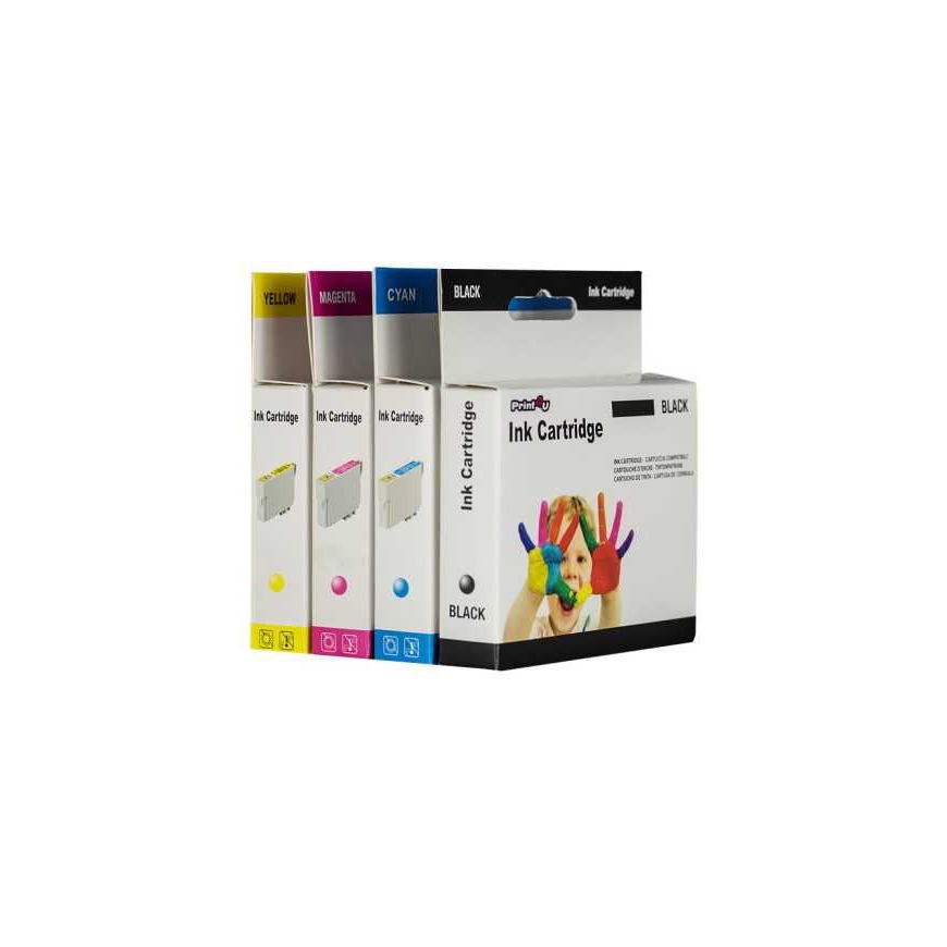 Print4U CH/2936B001 Dzeltens Canon CLI-521Y