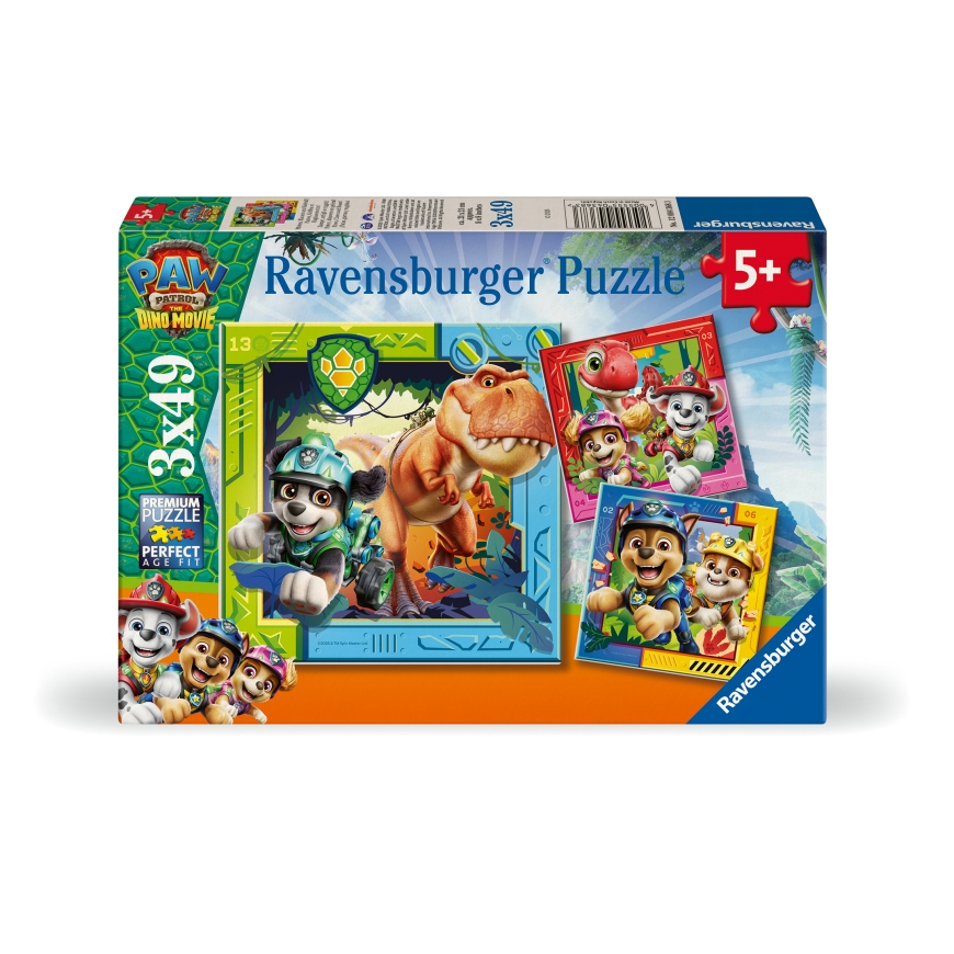 Ravensburger puzle 3x49 gab: Kāpa patruļa