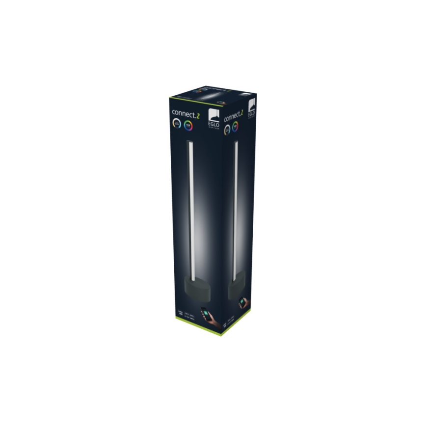 Eglo Connect.z FLATRON-Z išmanioji stalo lempa, RGB+CCT, 2700-6500 K, juoda – 4