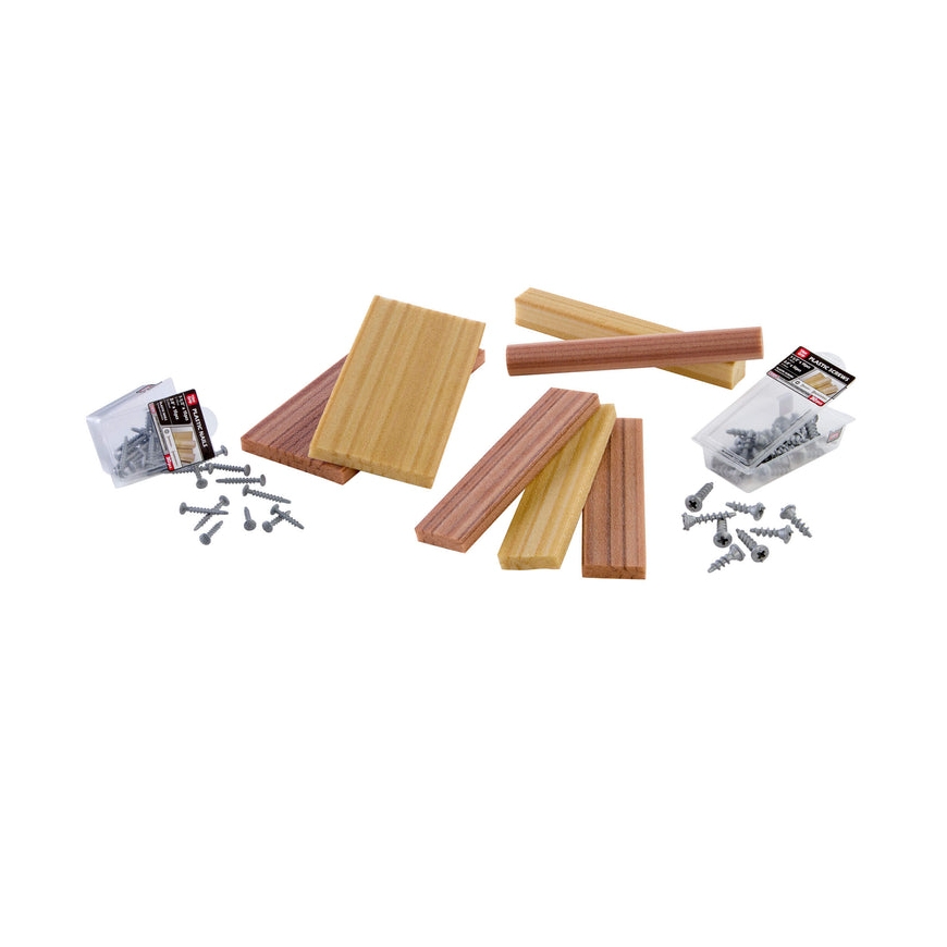 Little Tikes Creative Construction Wood, Nails and Screw Bundle
