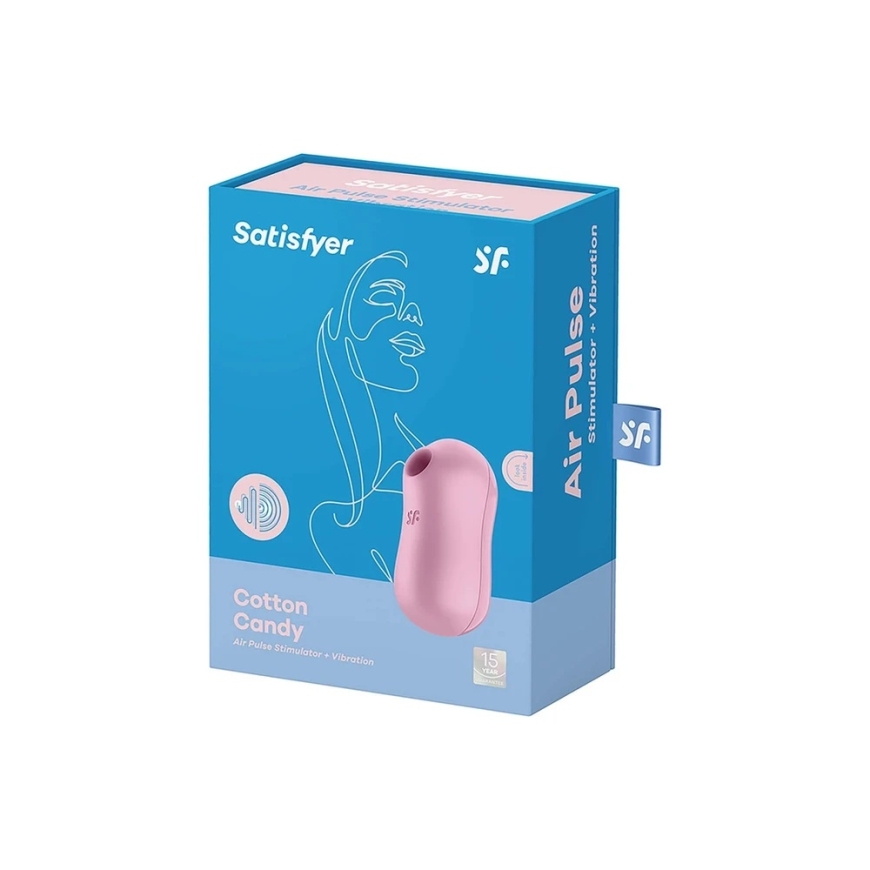 Satisfyer Cutton Candy Lilac klitorio masažuoklis – 4