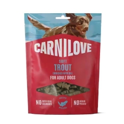 CARNILOVE Soft Trout enriched with dill - dog treat - 200g