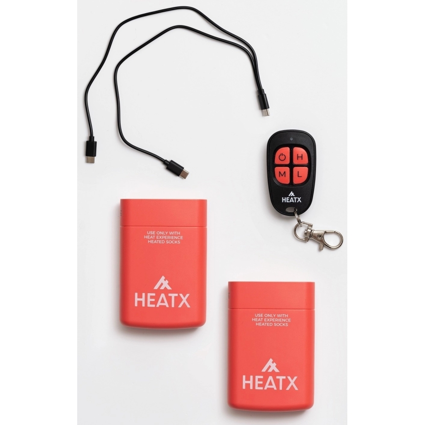 HeatX Everyday šilti kojinės ir akumuliatorius, S (37–39) – 4