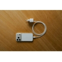 Verbatim, Mini GaN Charger with 1 x USB-C Cable, white, 20 W, Power Delivery 3.0 Verbatim, Mini GaN Charger with 1 x USB-C Cable, white, 20 W, Power Delivery 3.0