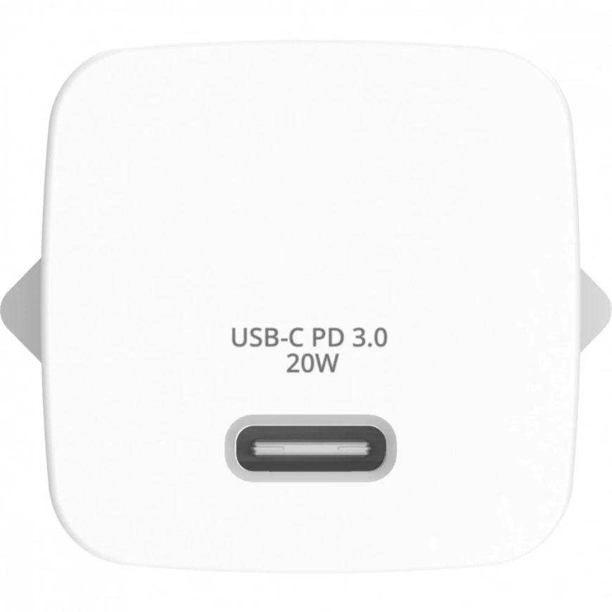 Verbatim, Įkroviklis Mini GaN su kablem 1 x USB-C, balta, 20 W, Power Delivery 3.0 – 5