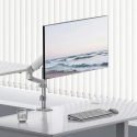 Ergo Office monitori hoidik/paneel, gaaspump, 17"-32", 1-10kg, mati valge, maks. VESA 100x100, ER-691 W