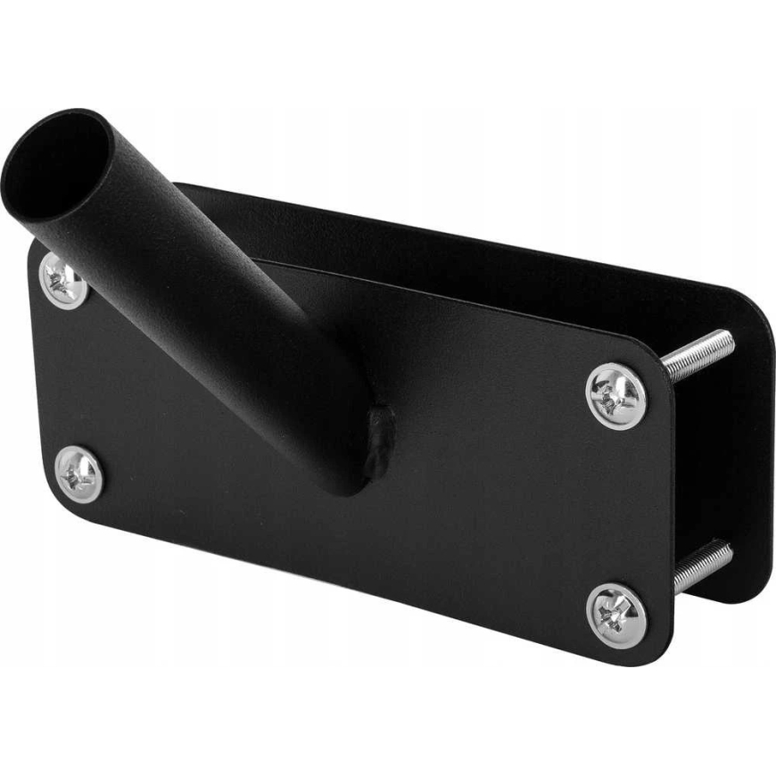 UN balcony flag holder 170x70, single arm, straight, black – 4