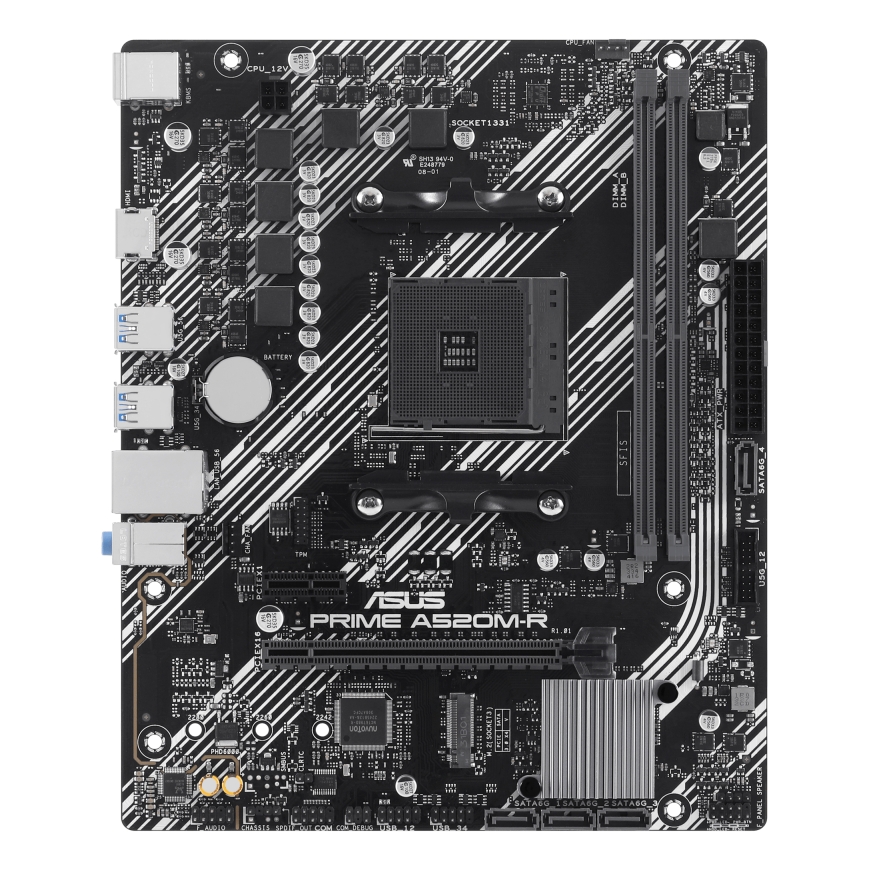 ASUS PRIME A520M-R AMD A520 Pesa AM4 Mikro ATX – 2