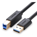 Ugreen 30753 USB cable 1 m USB A USB B Black