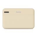 Hama Pocket 10 Litium polymeeri (LiPo) 10000 mAh Hiekka Hama Pocket 10 Litium polymeeri (LiPo) 10000 mAh Hiekka