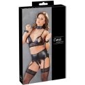 Cottelli Bondage-rintaliivien ja suspensoire-setti S Cottelli Bondage-rintaliivien ja suspensoire-setti S