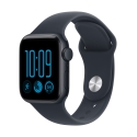 Apple Watch SE 3 (GPS) 40 mm keskmise öö alumiiniumkorpus ja must-sinine spordirihm, M/L Apple Watch SE 3 (GPS) 40 mm keskmise öö alumiiniumkorpus ja must-sinine spordirihm, M/L