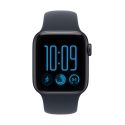 Apple Watch SE 3 (GPS) 40 mm keskmise öö alumiiniumkorpus ja must-sinine spordirihm, M/L Apple Watch SE 3 (GPS) 40 mm keskmise öö alumiiniumkorpus ja must-sinine spordirihm, M/L