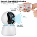 Riff Išmanioji namų vidaus 2.4GHz Wi-Fi 4MP kamera