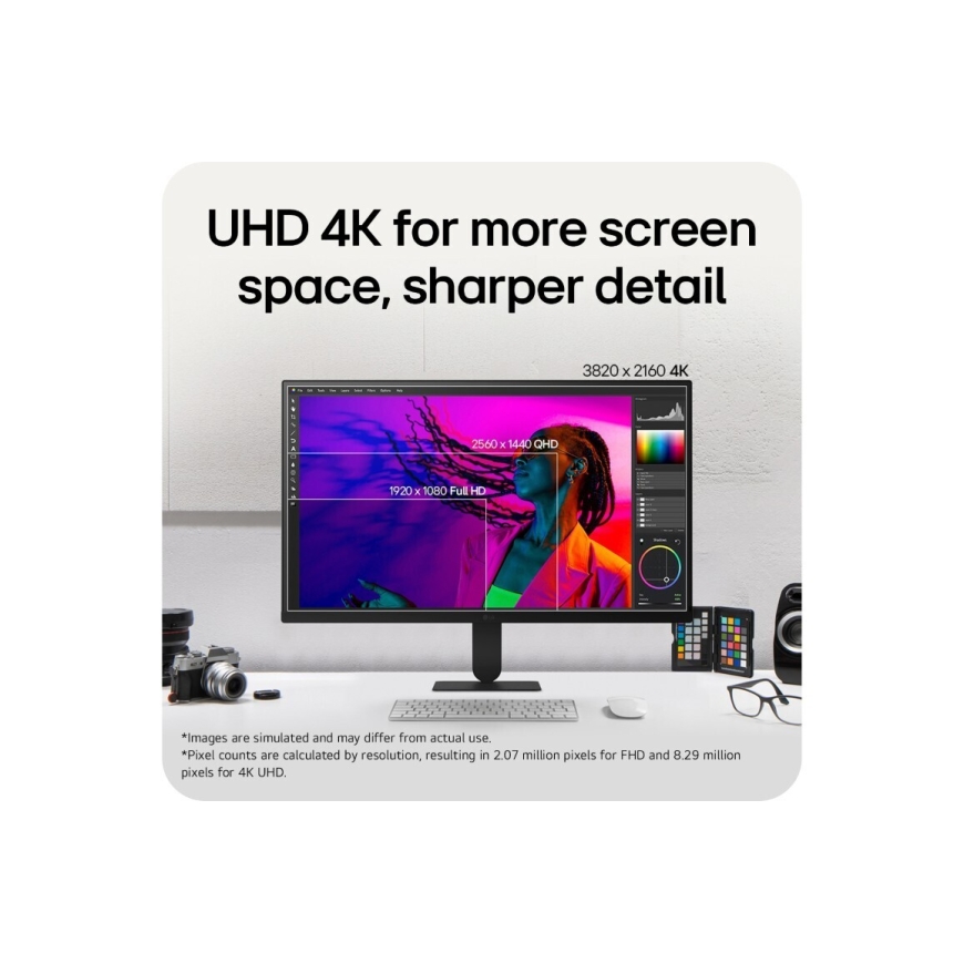 LG UltraFine U4 27" UHD IPS-näyttö – 5