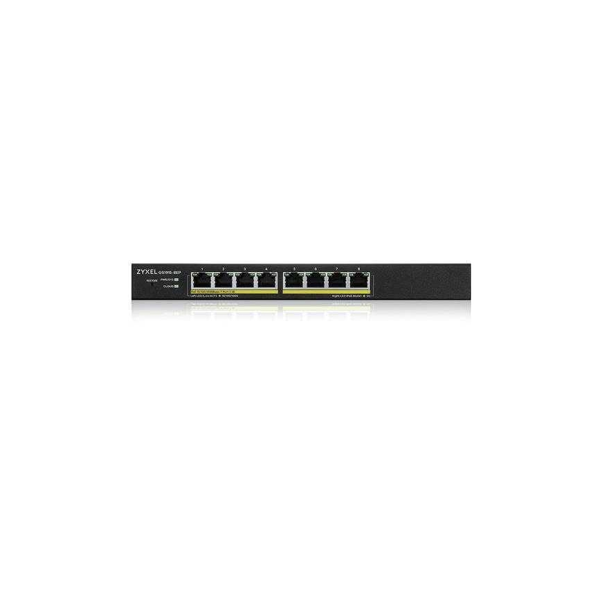 ZYXEL Slēdzis GS1915-8EP 8xGbe PoE – 3