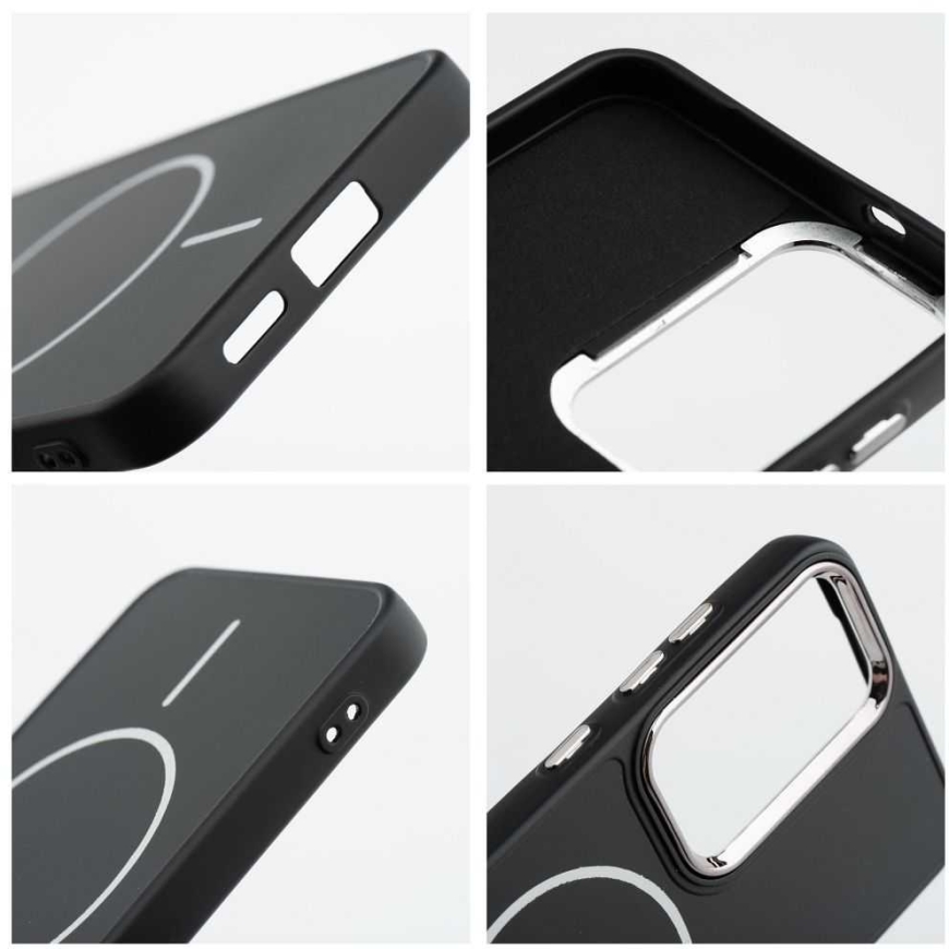 OEM vāks Samsung A27 Frame Mag Cover, saderīgs ar MagSafe melns – 2