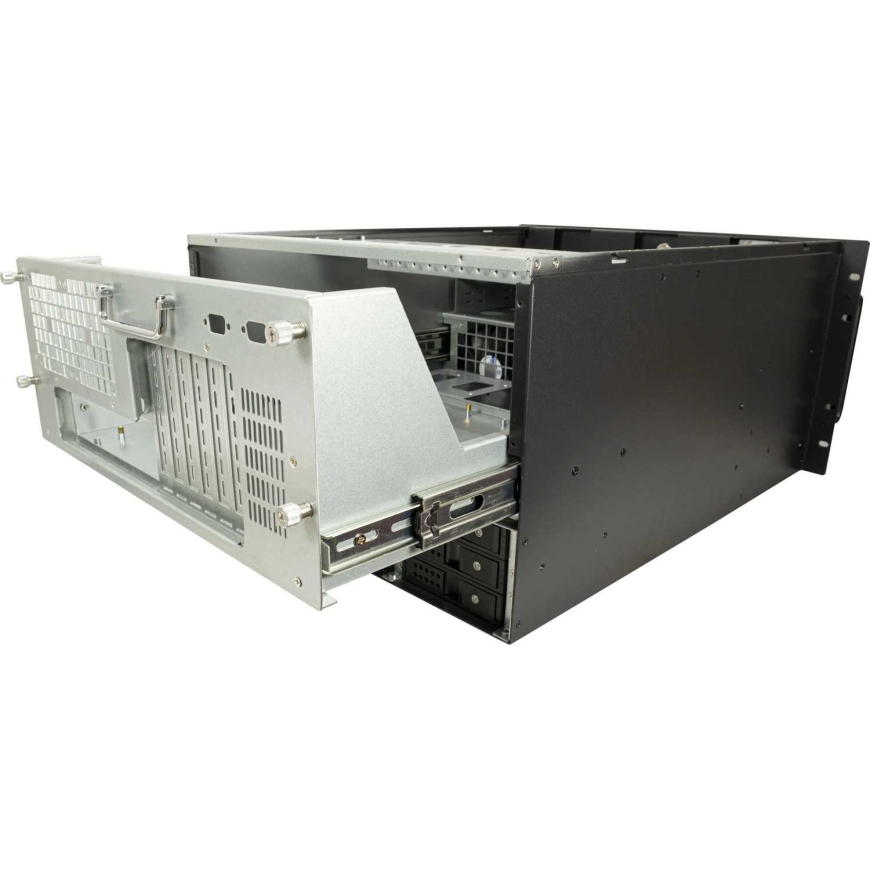 Inter-Tech 6U-6606 Musta – 4