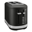 KitchenAid 859711684250 тостер 7 2 ломтик(а) 980 W Черный, Нержавеющая сталь KitchenAid 859711684250 тостер 7 2 ломтик(а) 980 W Черный, Нержавеющая сталь