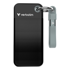 Verbatim Pocket SSD USB 3.2 Gen 2 128GB Black/Grey